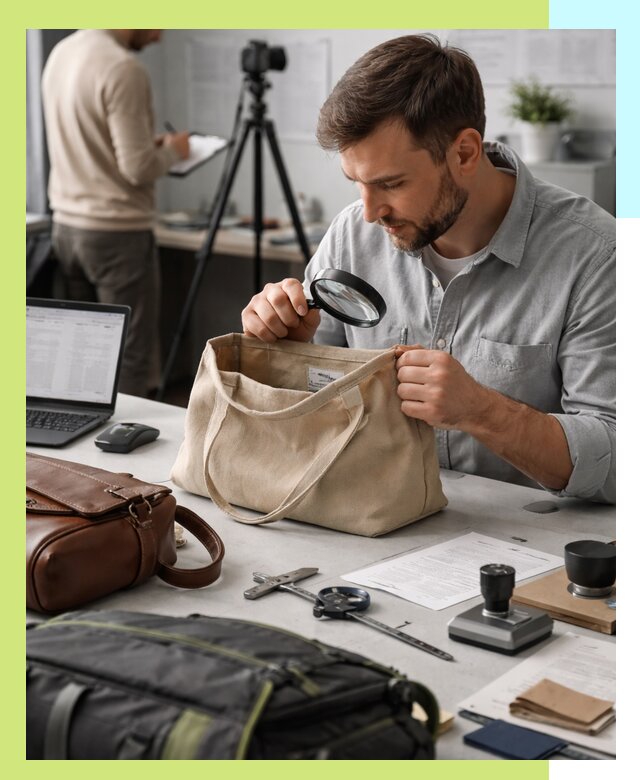 Сертификация сумок в Карасуке, оформление и получение сертификатов