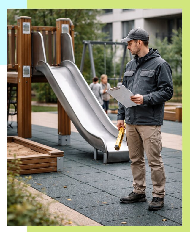 Сертификация детских площадок в Карасуке от 25393 р. | Алешин-Кск