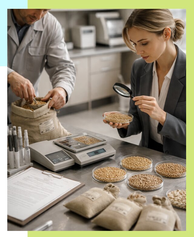Сертификация зерна в Карасуке по цене от 15236 р. | Алешин-Кск