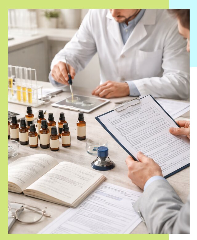Сертификация эфирных масел и документация качества в Карасуке