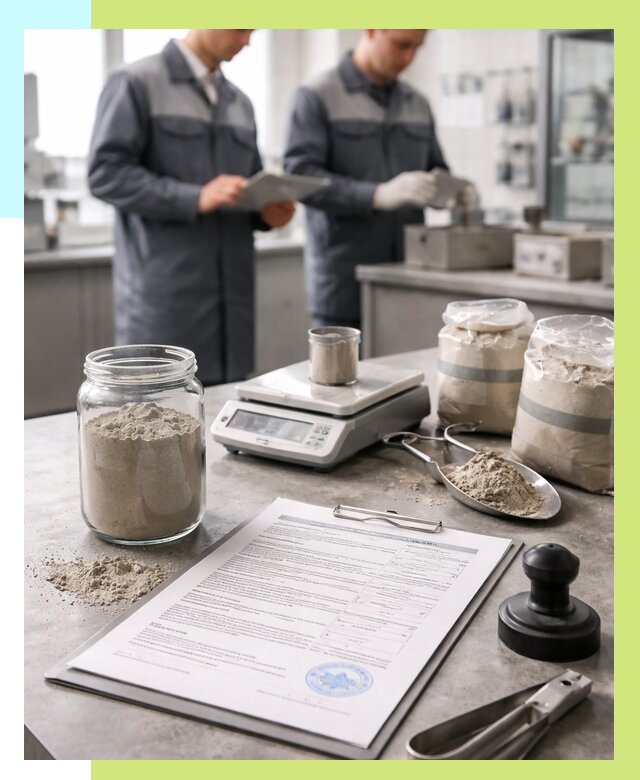 Сертификация цемента в Карасуке от 20314 р. | Алешин-Кск