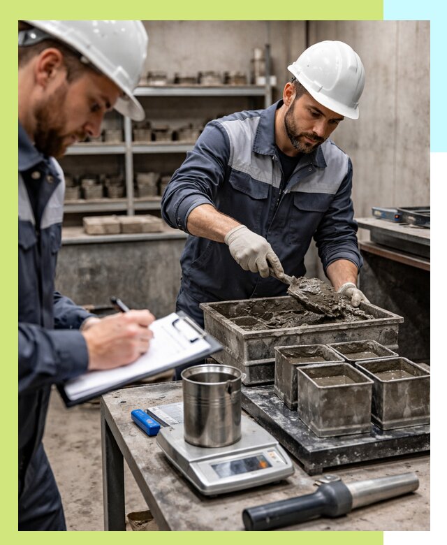 Сертификация качества и соответствия бетона в Карасуке