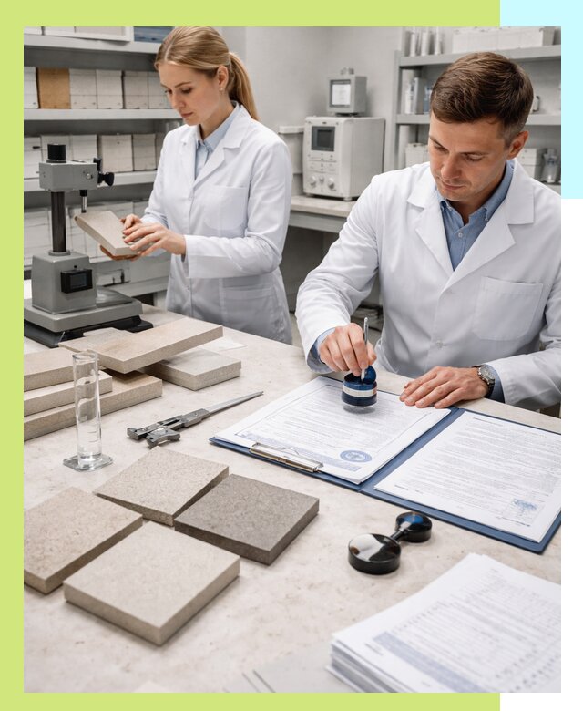 Сертификация плитки и керамики в Карасуке с документами