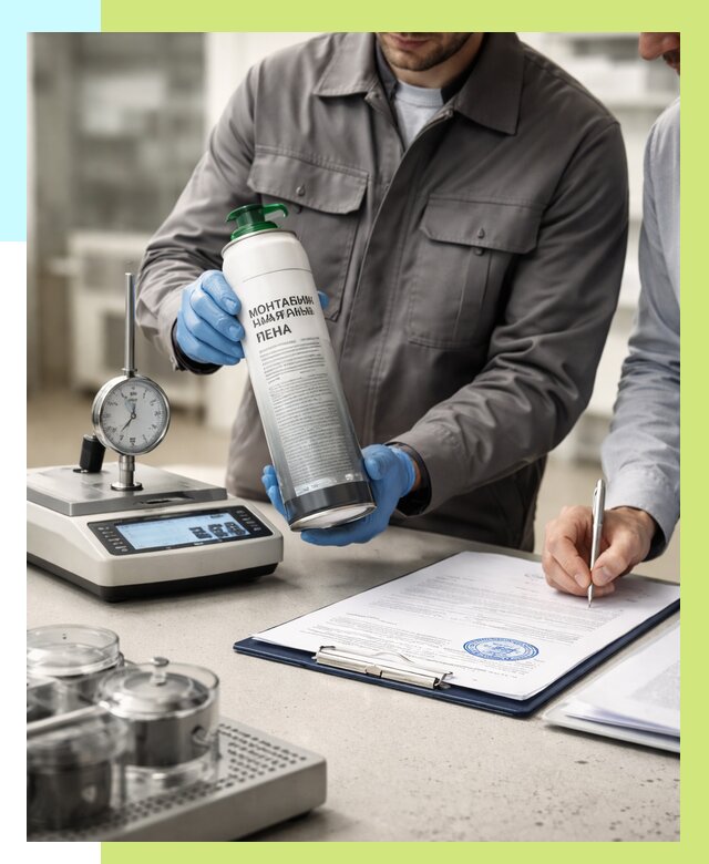 Сертификация монтажной пены в Карасуке от 15236 р. | Алешин-Кск