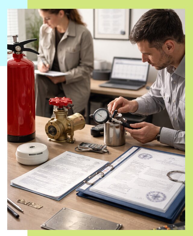 Сертификация пожарного оборудования в Карасуке от 15236 р.|Алешин-Кск