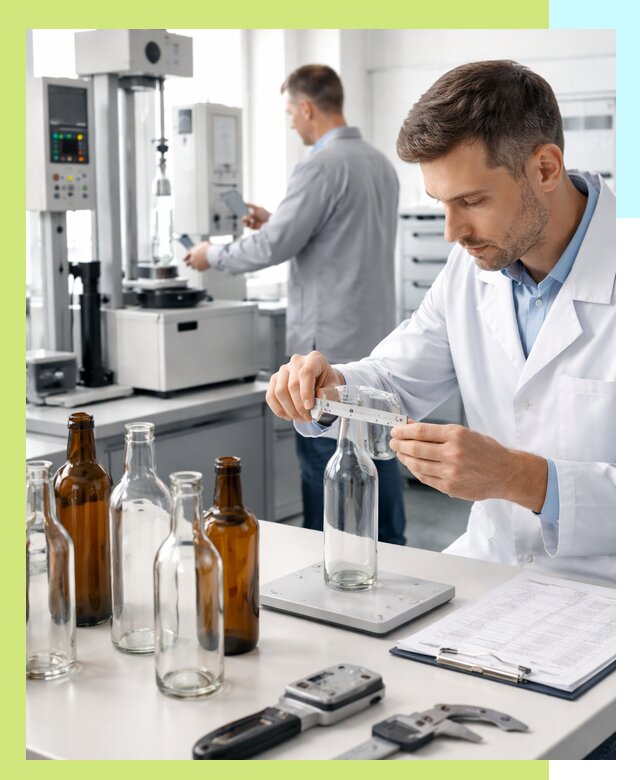 Сертификация стеклянных бутылок и сопутствующей упаковки в Карасуке