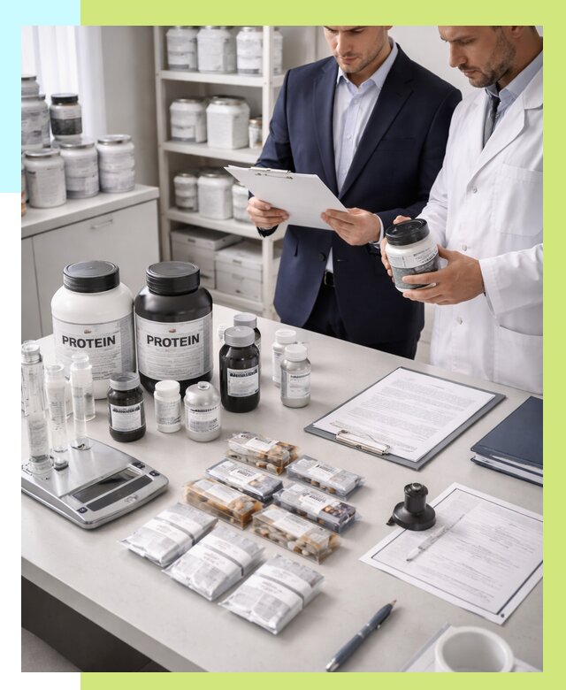 Сертификация спортивного питания в Карасуке от 15236 р., Алешин-Кск