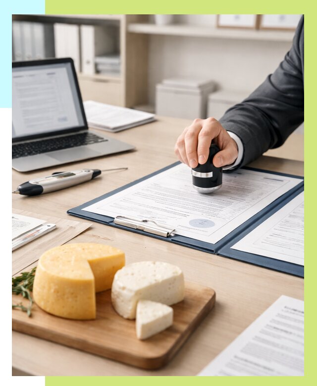 Сертификация сыров в Карасуке от 15236 р | Сертификат на сыр Алешин-Кск