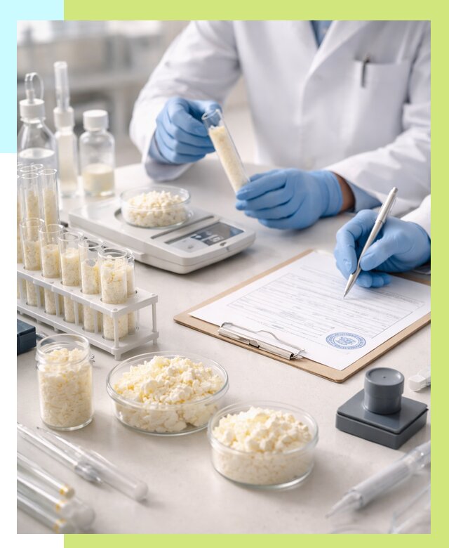 Сертификация творога в Карасуке от 12188 р. под ключ | Алешин-Кск