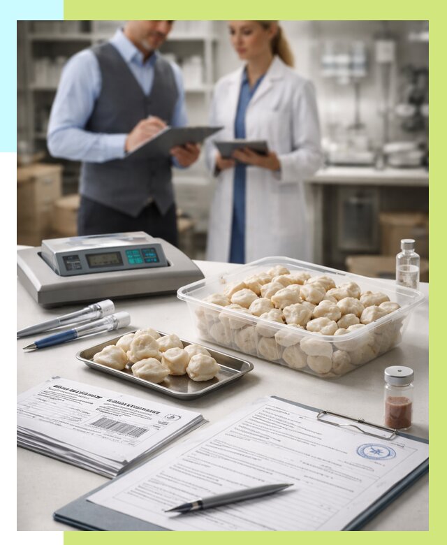 Сертификация пельменей в Карасуке от 15236 р. срочно | Алешин-Кск