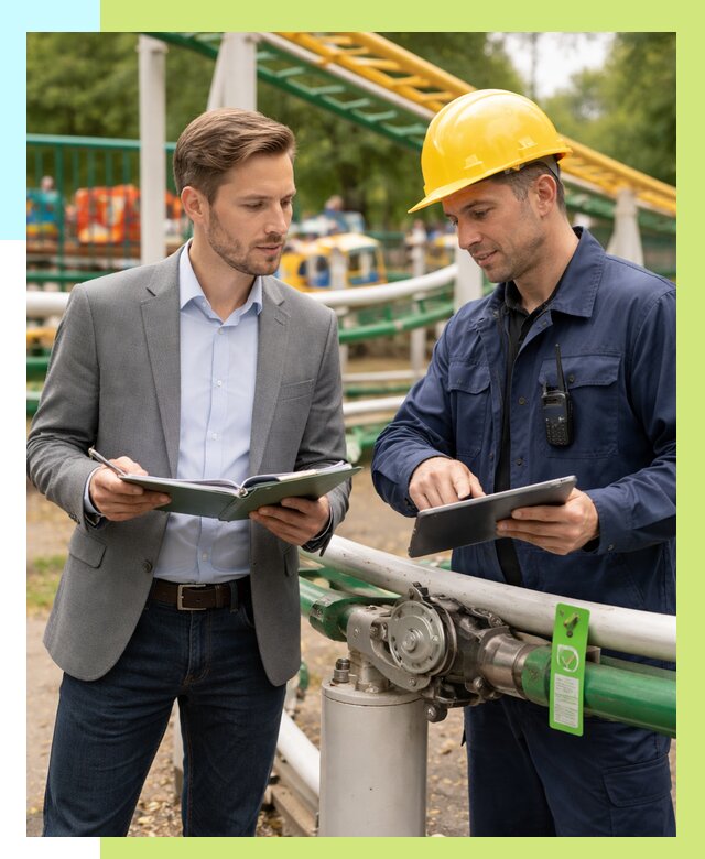 Сертификация аттракционов в Карасуке от 45707 р. | Алешин-Кск