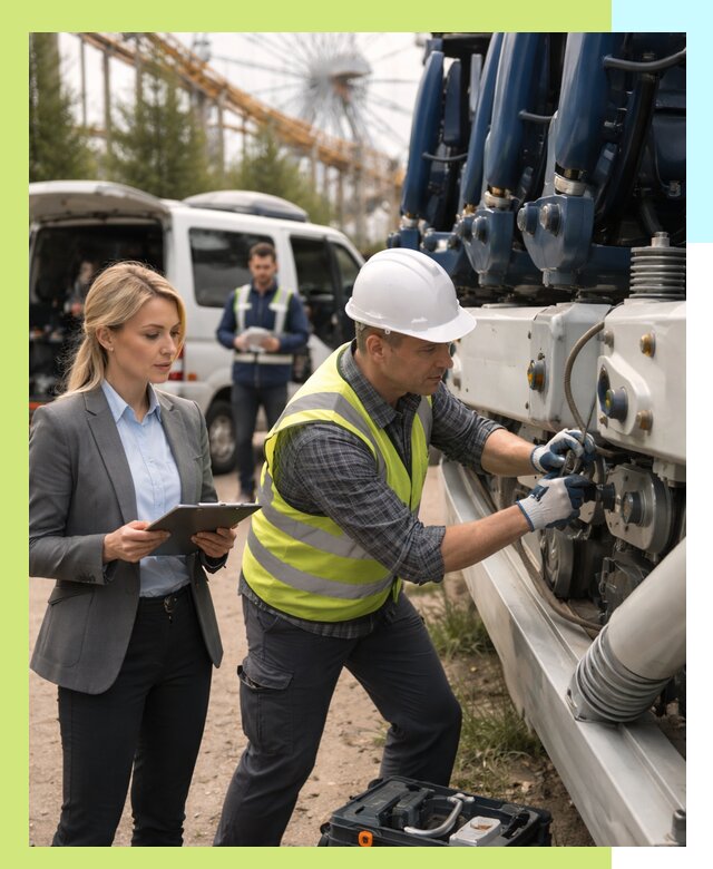 Сертификация аттракционов и проверка безопасности в Карасуке