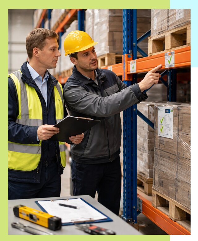 Сертификация стеллажей и складского оборудования в Карасуке