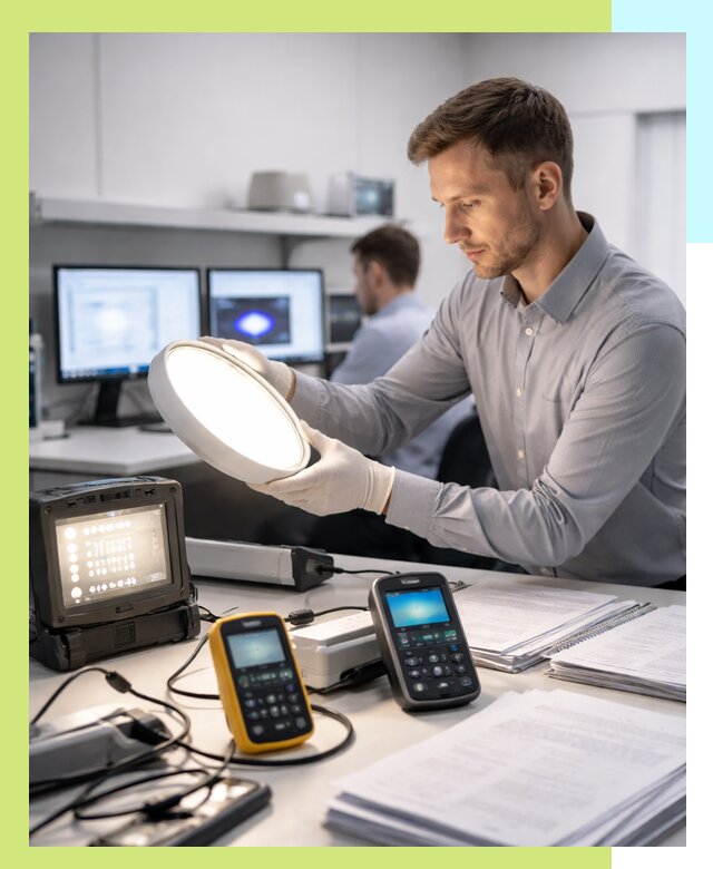 Сертификация светильников в Карасуке: испытания и оформление