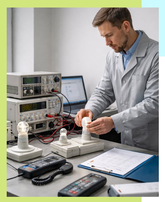 Сертификация ламп и светильников в Карасуке по нормативам