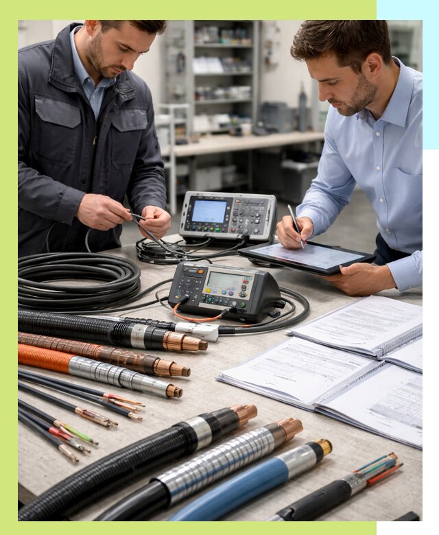 Сертификация кабеля и электропроводки в Карасуке под ключ