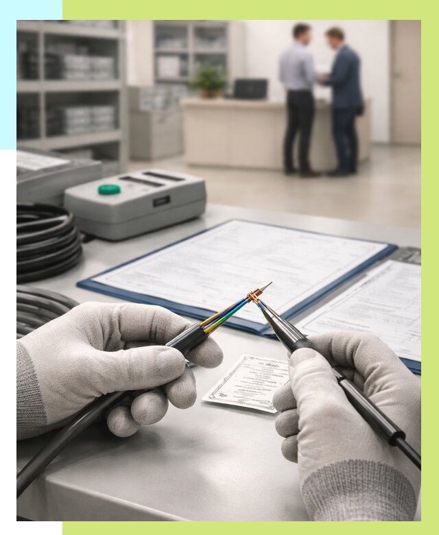 Сертификация провода в Карасуке от 18283 р. в Алешин-Кск