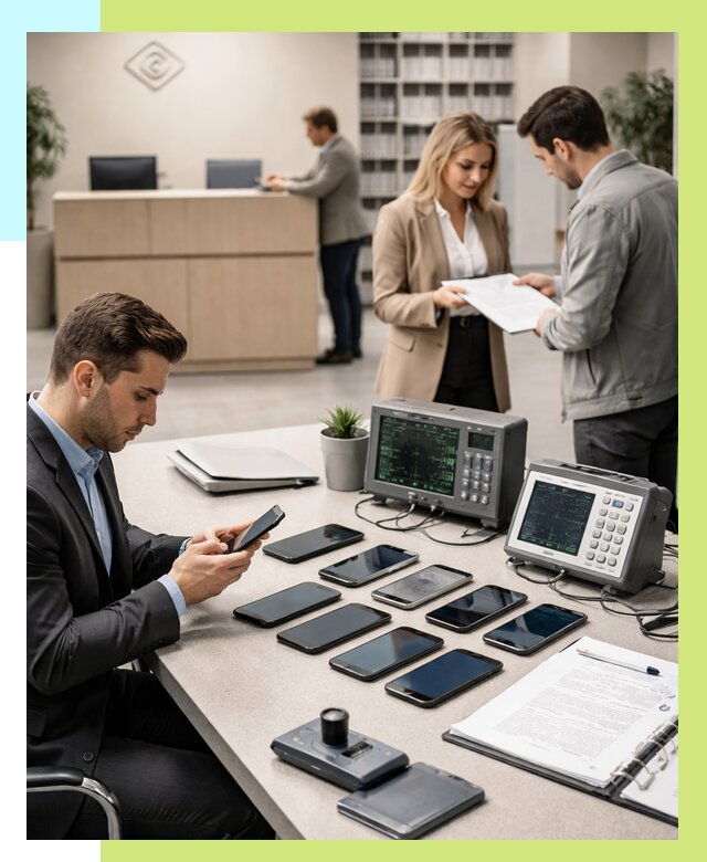 Сертификация телефонов в Карасуке от 25393 р. под ключ | Алешин-Кск