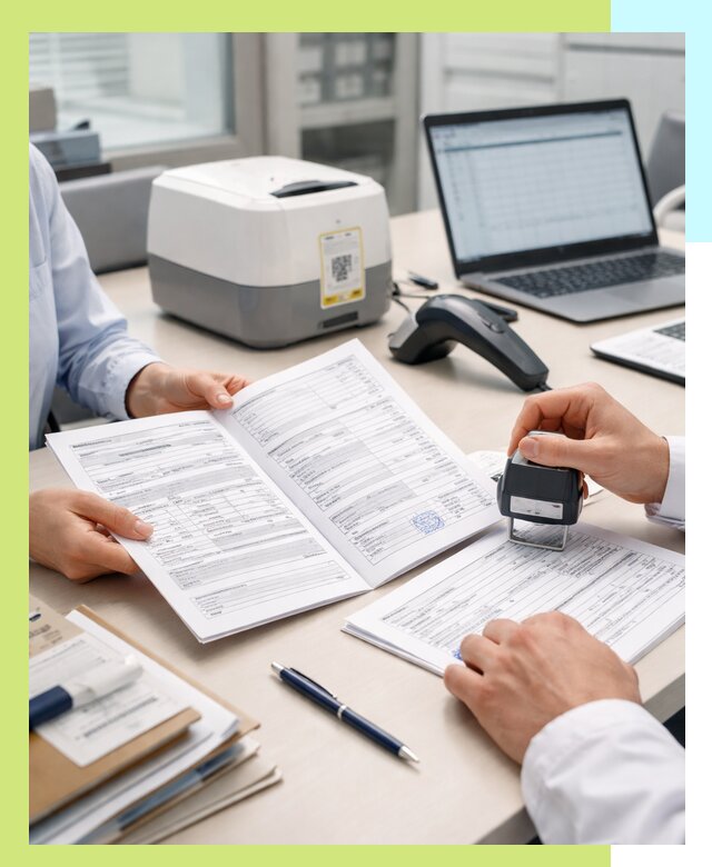 Оформление паспорта на товар и сопроводительных документов в Карасуке