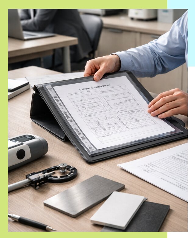 Оформление паспорта материала для продукции в Карасуке