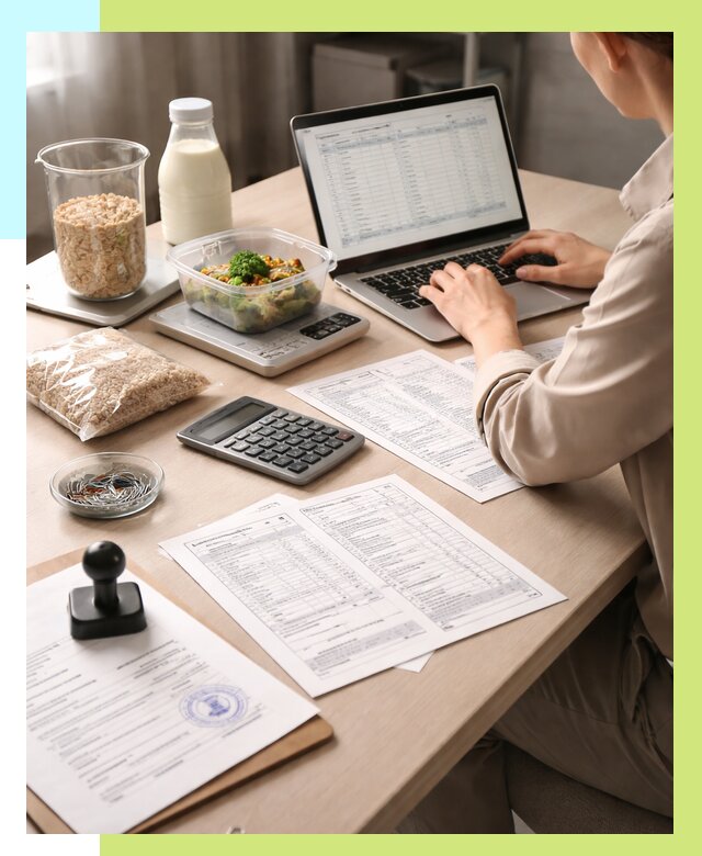 Просчет БЖУ для маркировки в Карасуке от 1524 р. | Алешин-Кск