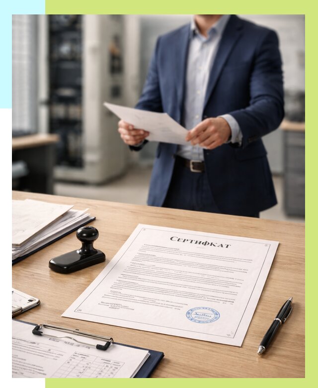 Сертификат на оборудование в Карасуке от 15236 р. | Алешин-Кск