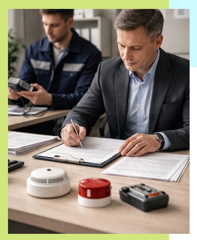 Получение добровольного пожарного сертификата в Карасуке