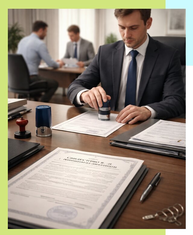 Оформление свидетельства о государственной регистрации в Карасуке