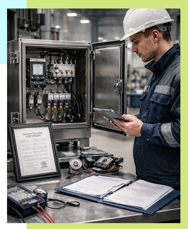 Сертификат взрывозащиты в Карасуке от 45707 р. | Алешин-Кск