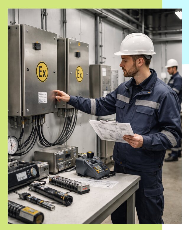 Сертификат взрывозащиты промышленного оборудования в Карасуке