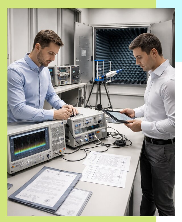 Оформление и выдача сертификата ЭМС для продукции в Карасуке