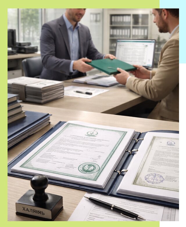 Выдача Халяль сертификата для продукции и услуг в Карасуке
