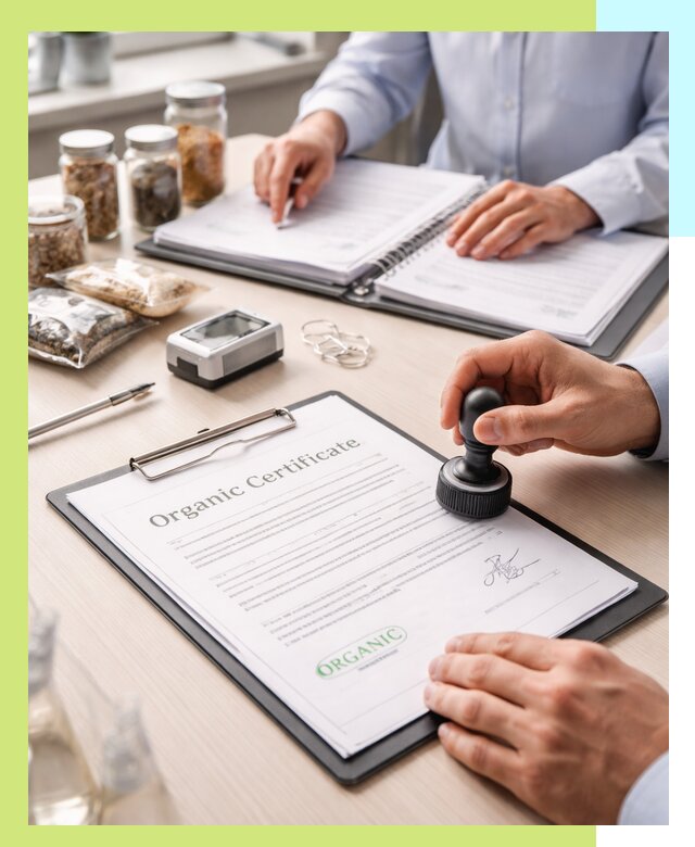 Получение органик сертификата для продукции в Карасуке