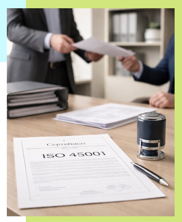 Сертификат ISO 45001 в Карасуке под ключ от 45707 р. | Алешин-Кск