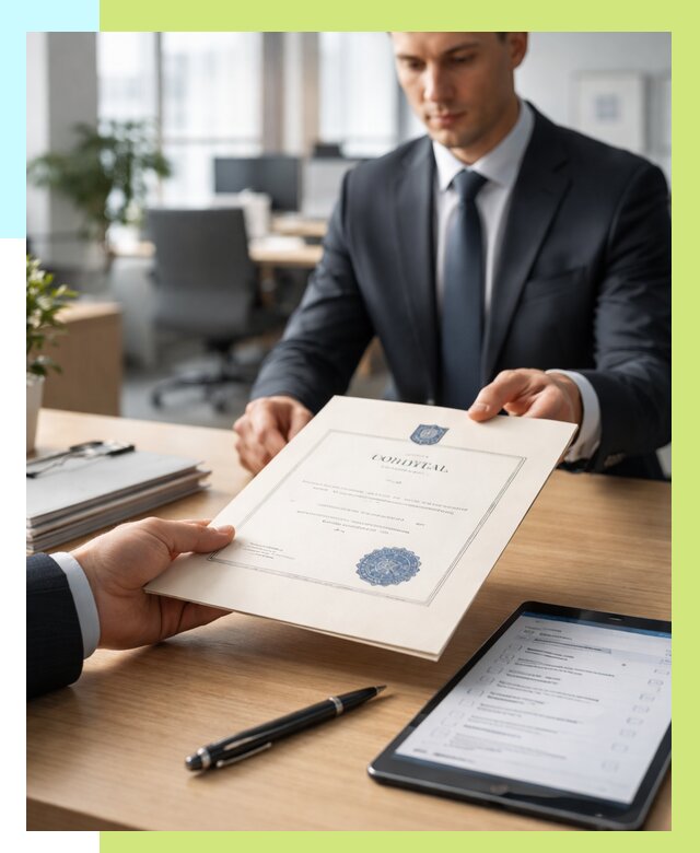 Сертификат ISO 30301 в Карасуке от 35550 р. | Алешин-Кск - под ключ