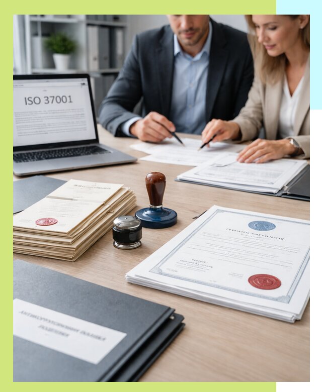 Получение сертификата ISO 37001 по системе борьбы с коррупцией в Карасуке